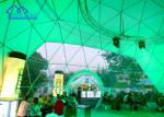 Aluminum Geodesic Commercial Dome Tent Fire Prevention For Exhibition Events Big