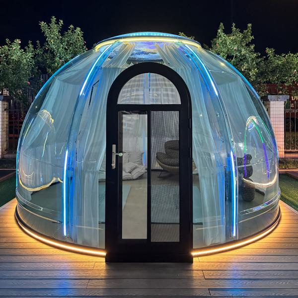 Buy cheap Full House Starry Bubble House With Transparent Pc Sun Room Bubble Dome House from wholesalers