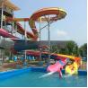 Buy cheap Outdoor Fiberglass Combination Spiral Water Slide Tube For Adults Weatherproof from wholesalers