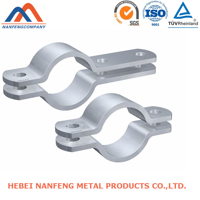 Stamping Hardware Parts Stainless Steel Metal Pole Clamps with Thumb Screw