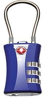 Buy cheap TSA 3-digit travel bag accessories lock plastic material from wholesalers