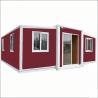 Buy cheap Apartment Expandable Container House 2 Bedroom 20ft Steel Structure Prefabricated Homes from wholesalers