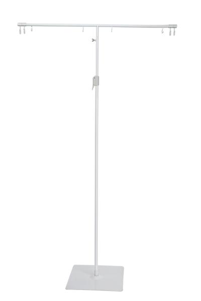Buy cheap Metal Base POP Floor Standing Sign Holders Display Stand , 900mm Pole from wholesalers