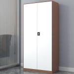 Gray 2 Swing Door Steel Office Cupboard With 5 Shelves Steel Document Filing