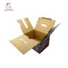 Buy cheap Handled Pantone Printing Corrugated Paper Packaging 35cm Length from wholesalers