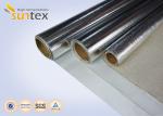 Fire Retardant Aluminized Glass Cloth Thermal Insulating Materials Of The Steam