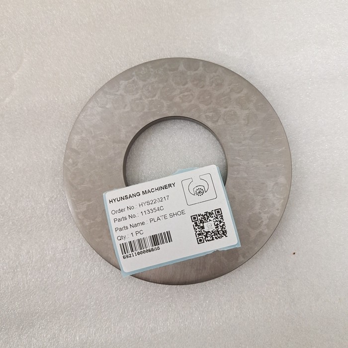 Hyunsang Excavator Hydraulic Parts Plate Shoe 113354C 131150 131160 116979
