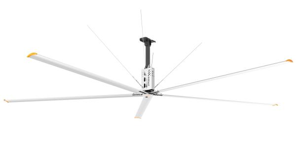 Buy cheap Gearbox Series Large Diameter Industrial Ceiling Fans Low Speed Ceiling Fans 42dB from wholesalers