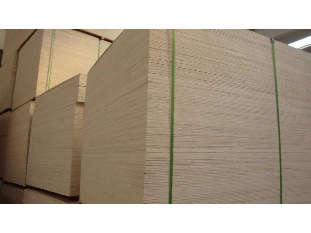 Moisture Proof 1220*3050mm Melamine Faced MDF Board