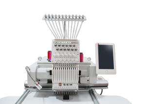 China Digital  One Head Embroidery Machine Automatic Thread Trimmer Auto Color Change on sale