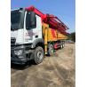 Buy cheap 62m Used Concrete Pump Truck on Mercedes Truck with 180m3/h Max Concrete Output from wholesalers