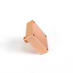 Copper Medical Friction Welding Stir Water Cooling Plate Block FSW