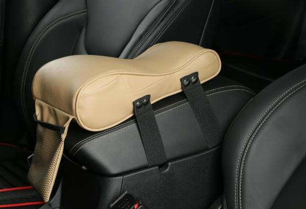 Buy cheap PU Leather Organizer Memory foam Car Armrest Cushion from wholesalers