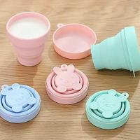 Buy cheap Multiscene Silicone Kitchen Product Travel Folding Cup 170ml product