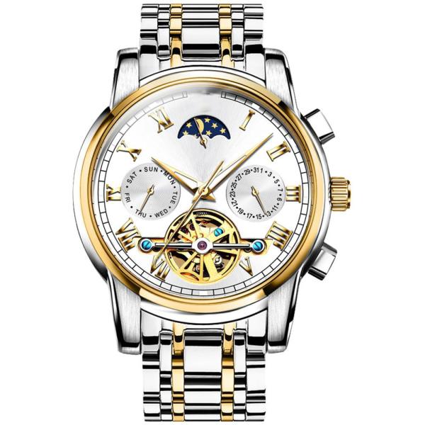 Buy cheap 10ATM Chronograph Men'S Watches 1.6 Inch Luminous Quartz Watch Mineral Glass from wholesalers