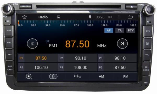Buy cheap Ouchuangbo Auto Radio Stereo GPS Navigation for Volkswagen Sagitar /Touran 2006-2012 Android 4.4 3G Wifi OCB-8008AD from wholesalers