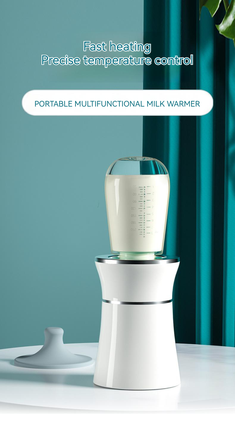 Travel Baby Bottle Warmer With USB Rechargeable Design And BPA-Free Material