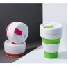 Buy cheap Portable Collapsible Travel Water Bottle , Non Toxic Foldable Silicone Coffee Cup from wholesalers