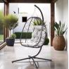 Buy cheap Mail Packing Black Hammock Swing Chair Soft Comfortable For Comfort Relaxation from wholesalers