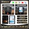 Buy cheap 128G Android 11 Car Radio Multimedia Player For Toyota Land Cruiser 200 LC200 from wholesalers