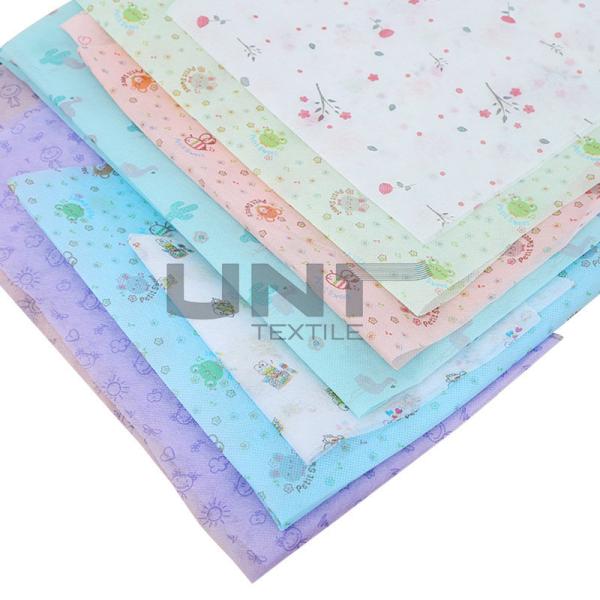 Chinese Fashionable Printed SS PP Spunbond Non Woven Fabric Rolls / SS for Face