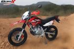 200cc 2.5l Electric Dual Sport Bike Shock Absorber Deep Teeth Motorcycle Cruiser