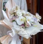 Flower wrapping paper, rabbit ear crepe paper, thickened kraft paper, flower art