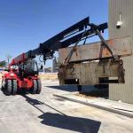 Rigid Suspension Telescopic Handler Forklift Energy Saving Telescopic Crane