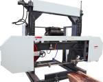 Mobile Horizontal Band Saw Mill Portable Timber Sawmill Machine with hydraulic