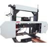 Buy cheap Mobile Horizontal Band Saw Mill Portable Timber Sawmill Machine with hydraulic loader from wholesalers