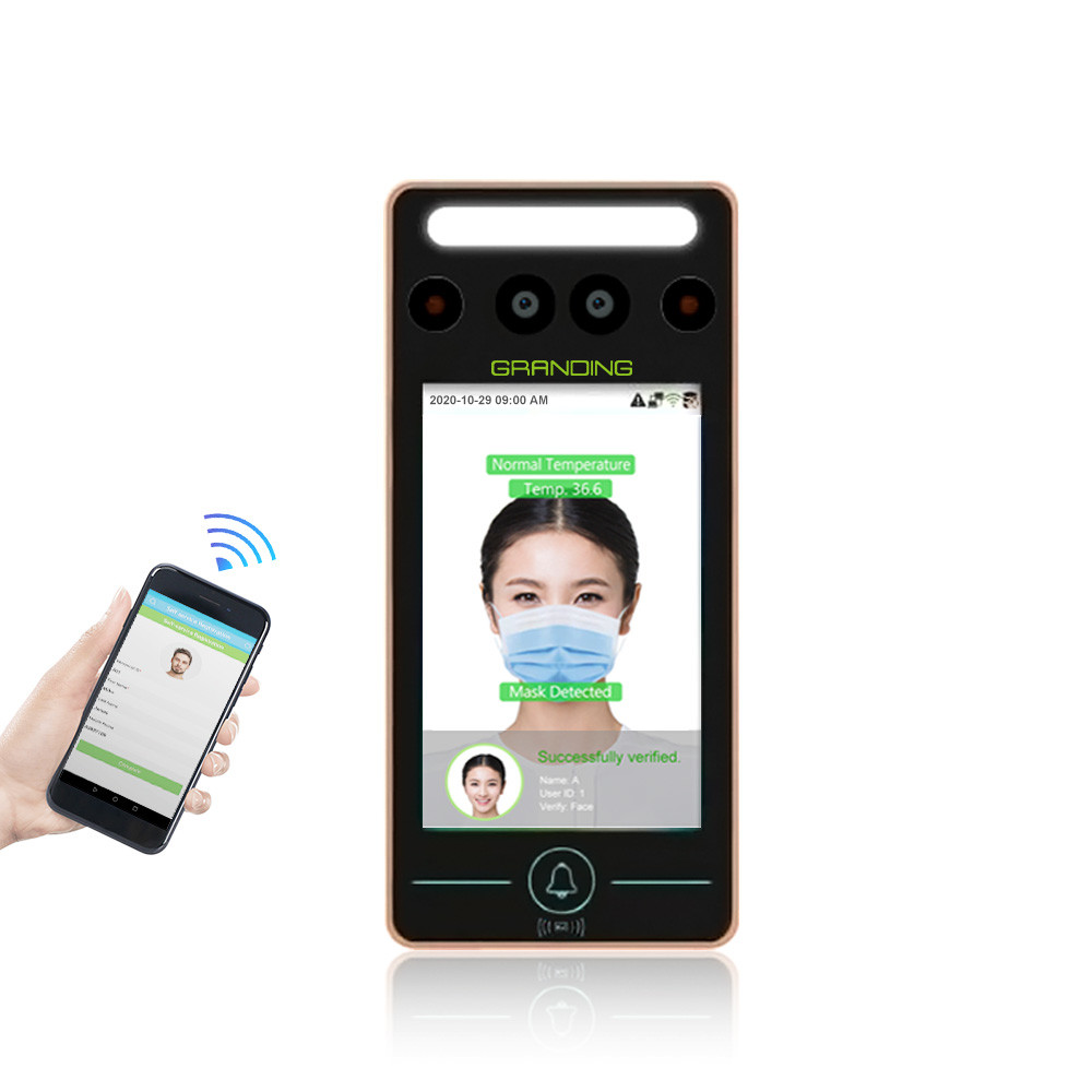 Buy cheap 125Khz  Video Intercom Doorbell Linux Face Recognition Biometric Machine from wholesalers