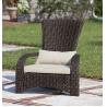 Buy cheap Patio Sense Deluxe Wicker Chair All Weather For Porch Lawn Garden from wholesalers