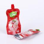 Food Grade Aluminum Foil Spout Pouch 100 Microns 750ml Leak Proof For Fruit