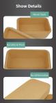 Large Cork Storage Box Container Durable Strong Storage Capacity