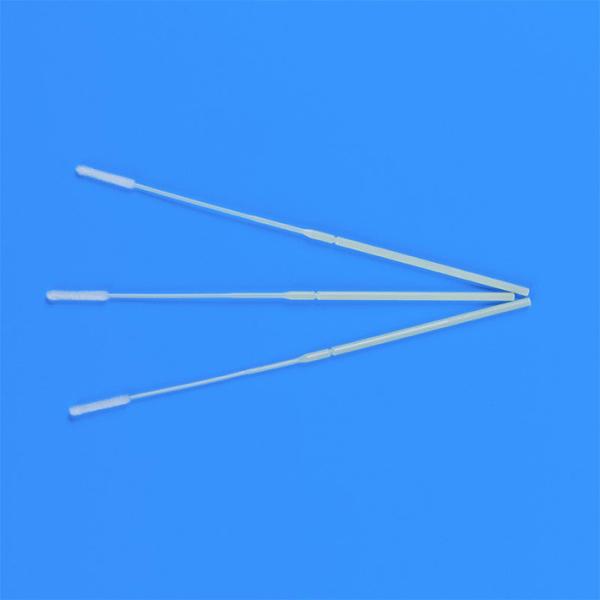 Buy cheap Medical Grade 80mm Nasopharyngeal Flocked Swab Sterile Nasal Swabs from wholesalers