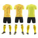 Casual Training Blank Soccer Uniforms Short Sleeve Plain Football Jersey All Set