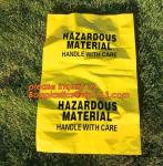 autoclavable ldpe medical biohazard waste plastic bags for clinical waste,