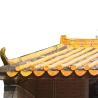Buy cheap Traditional Terracotta Chinese Temple Roof Tile 180*180mm Flat Tile Ceramic Historical Restoration from wholesalers