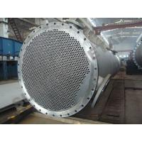 Buy cheap Titanium Clad Shell Tube Heat Exchanger for Propylene Oxide Industry product