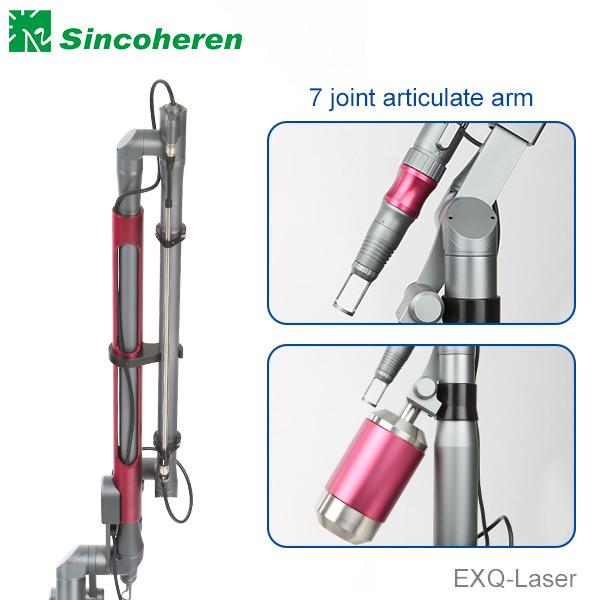 Buy cheap Nd YAG Q Switched Laser For Tattoo Removal / Vascular Lesions Removal Long Pulse from wholesalers