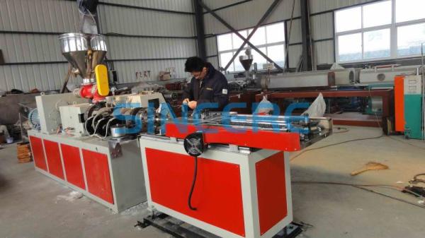 Buy cheap High Speed PP PE Single Wall Corrugated Conduit Pipe Extrusion Line from wholesalers
