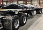 8 Drop PVC Truck Cover Anti Odor Heavy Duty PVC Flatbed Truck Lumber Tarp