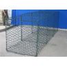 Buy cheap Black Weaved PVC Coated Gabion Box Pvc Coated Wire Mesh Gabion Mattress from wholesalers