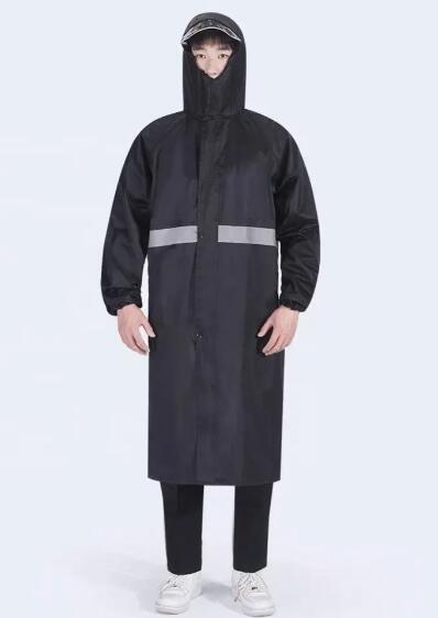 Buy cheap Waterproof Long Men'S Construction Rain Coat Traffic Work Oxford PVC Material from wholesalers