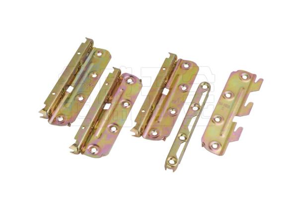 Quality 5" Iron Bed Frame Hinges Zinc Plated Customer'S Designs Available for sale