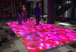 Waterproof Anti - Pressure Floor Tile Screen P6.25 Outdoor Lightning Led Display