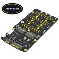 Buy cheap Oculink M.2 NGFF NVMe SSD SATA Bus SSD To SFF-8611 8612 And SATA Adapter product