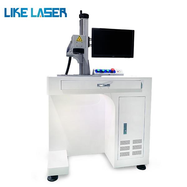 Buy cheap High Z Axis Fiber Laser Marking Machine Desktop 30W / 50W Laser Source Raycus Max from wholesalers