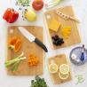 Buy cheap Household wood cutting board with holes hanging 3PCS Set from wholesalers