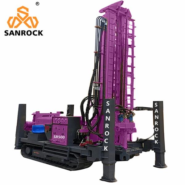 Buy cheap Deep Water Well Drilling Equipment Bore Hole 500m Hydraulic Water Drilling Machine from wholesalers